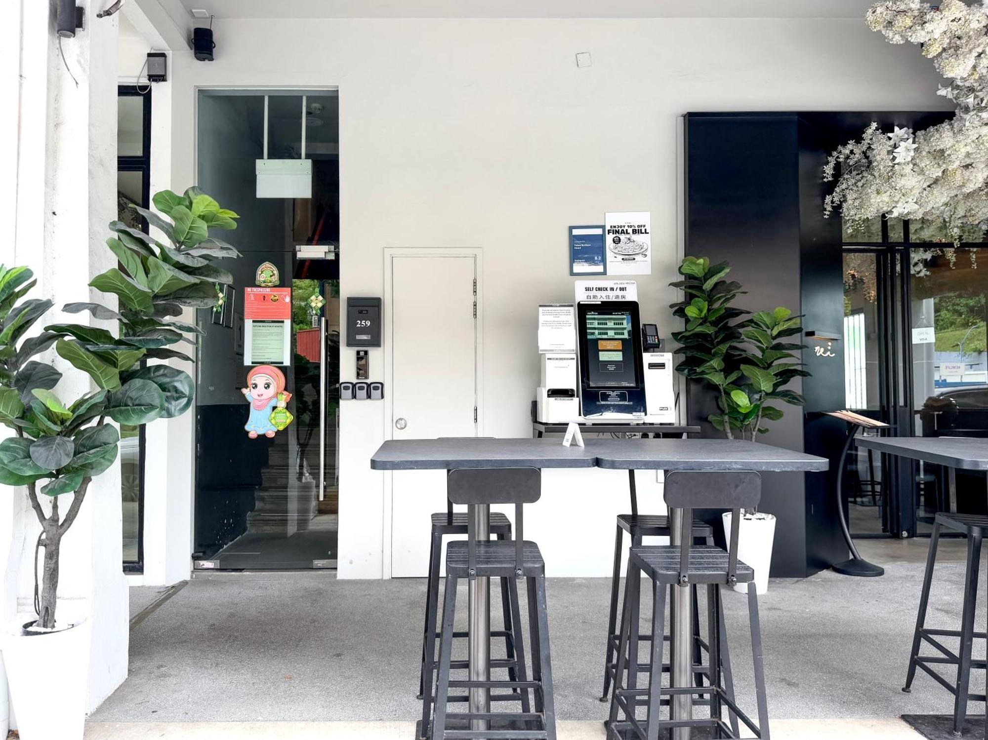 Futura Boutique Hostel Singapur Exterior foto